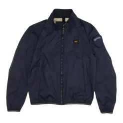 Junior Winddichte Jacke mit Kontrastfutter>Blauer Outlet