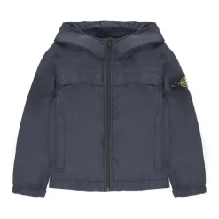 Kapuzenjacke mit Logo-Patch>Stone Island Discount