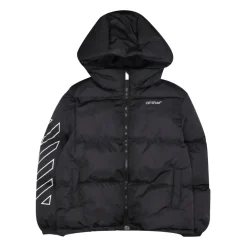Kapuzen-Pufferjacke>Off White Clearance