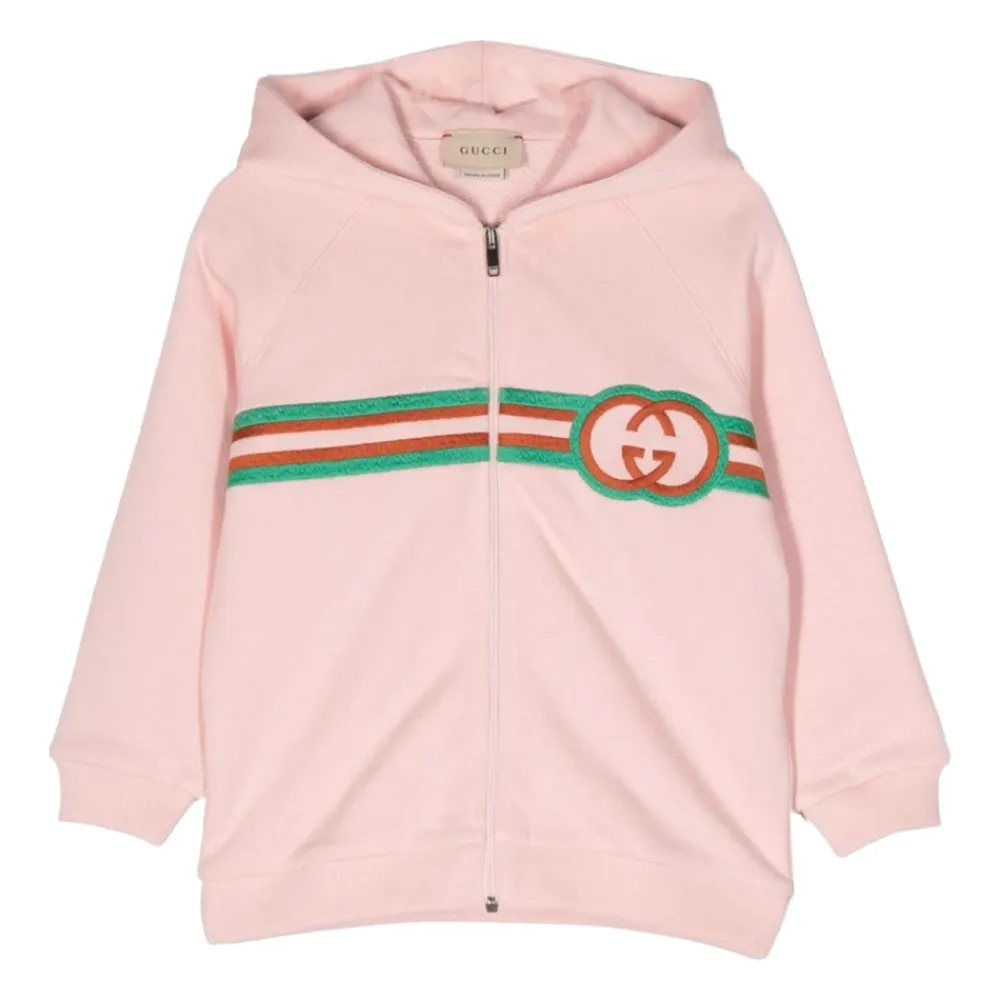 Kapuzen-Sweatshirt mit Reißverschluss>Gucci New