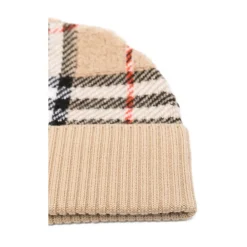 Karierte Beanie Handtuch Stil>Burberry Best