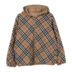 Karierte Leichte Kapuzenjacke für vielseitigen Stil>Burberry Outlet