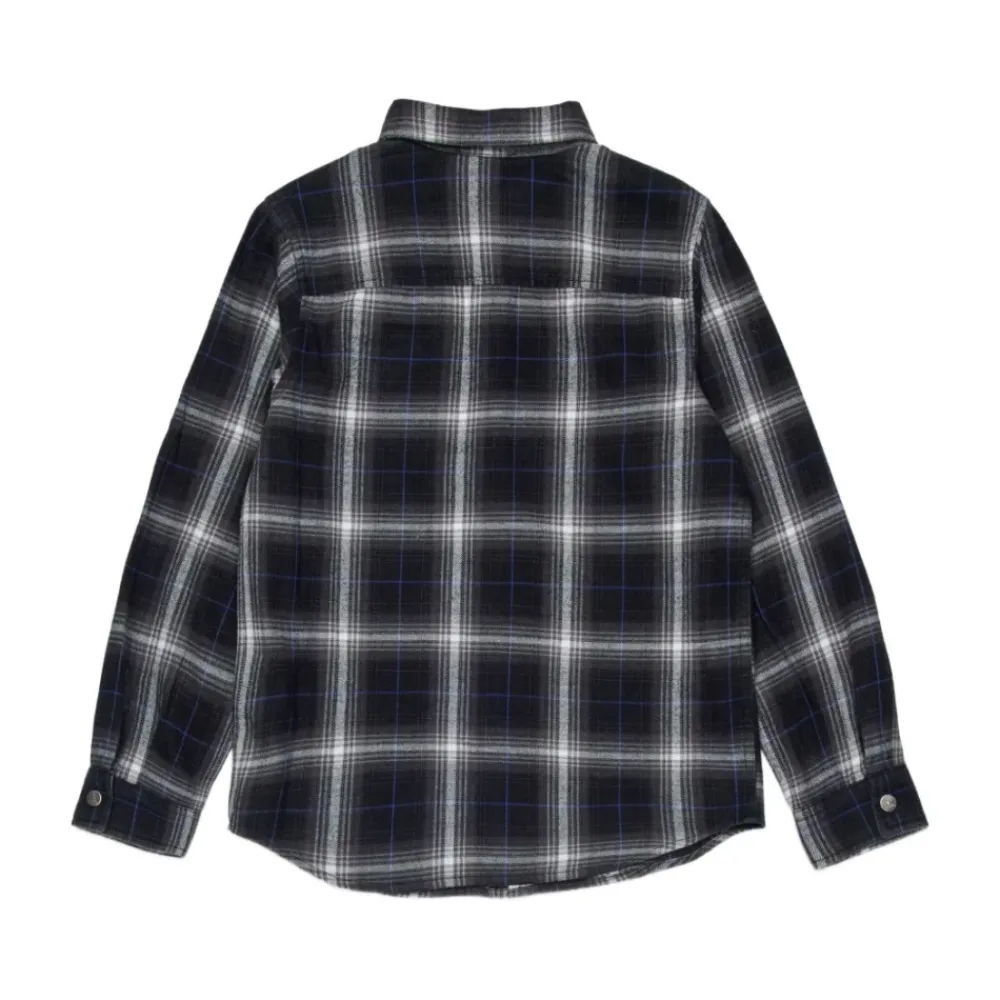 Kariertes Baumwollhemd MultiFarben>Diesel Discount