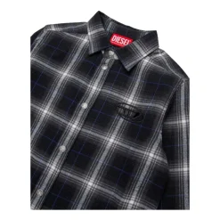 Kariertes Baumwollhemd MultiFarben><noscript><img width=