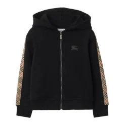 Kb5 Clyde Check Tape Zip-Up Hoodie>Burberry Hot