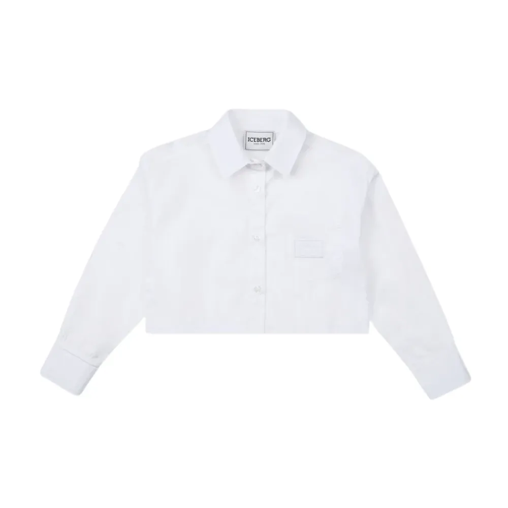 KINDER - Optisch e Baumwollhemd>Iceberg Hot