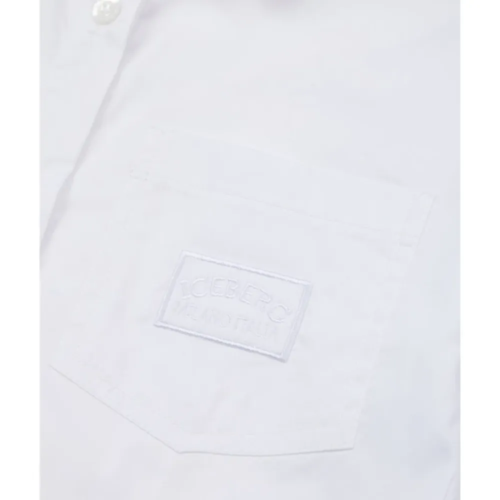 KINDER - Optisch e Baumwollhemd>Iceberg Hot