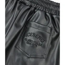 KINDER - e Boxershorts aus glänzendem Stoff>Iceberg