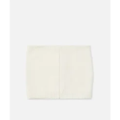 KINDER - Vanille Wollstirnband mit Eisberg-Logo auf gelbem Etikett><noscript><img width=