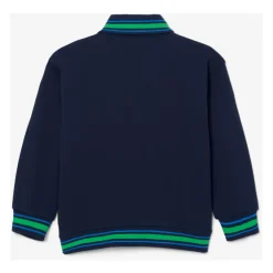 Kinder Button-Down Fleece Jacke Marine>Lacoste Hot