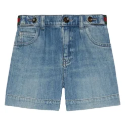 Kinder Denim Bermuda Shorts>Gucci Hot