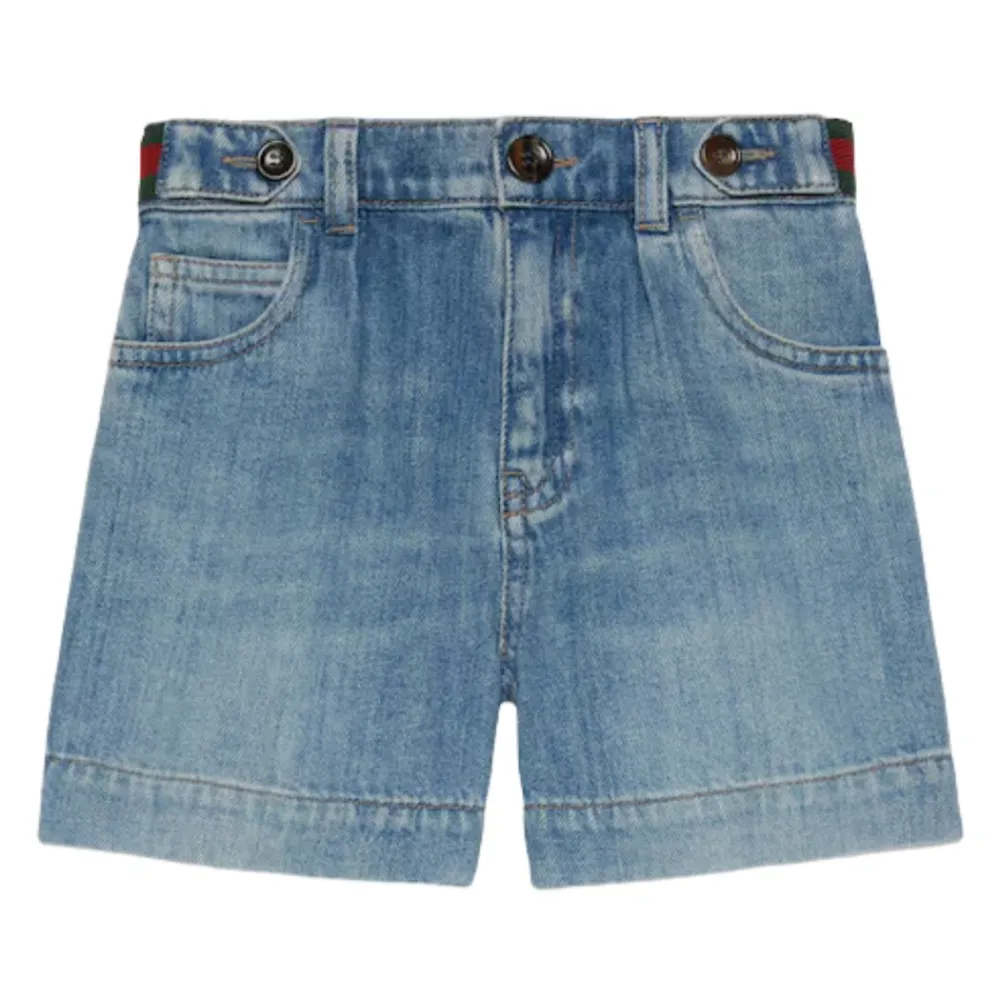 Kinder Denim Bermuda Shorts>Gucci Hot