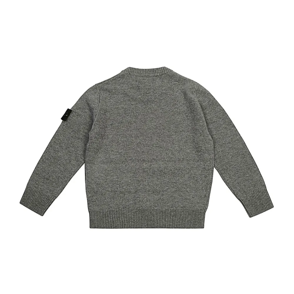 Kinder er Pullover mit Compass-Applikation>Stone Island New