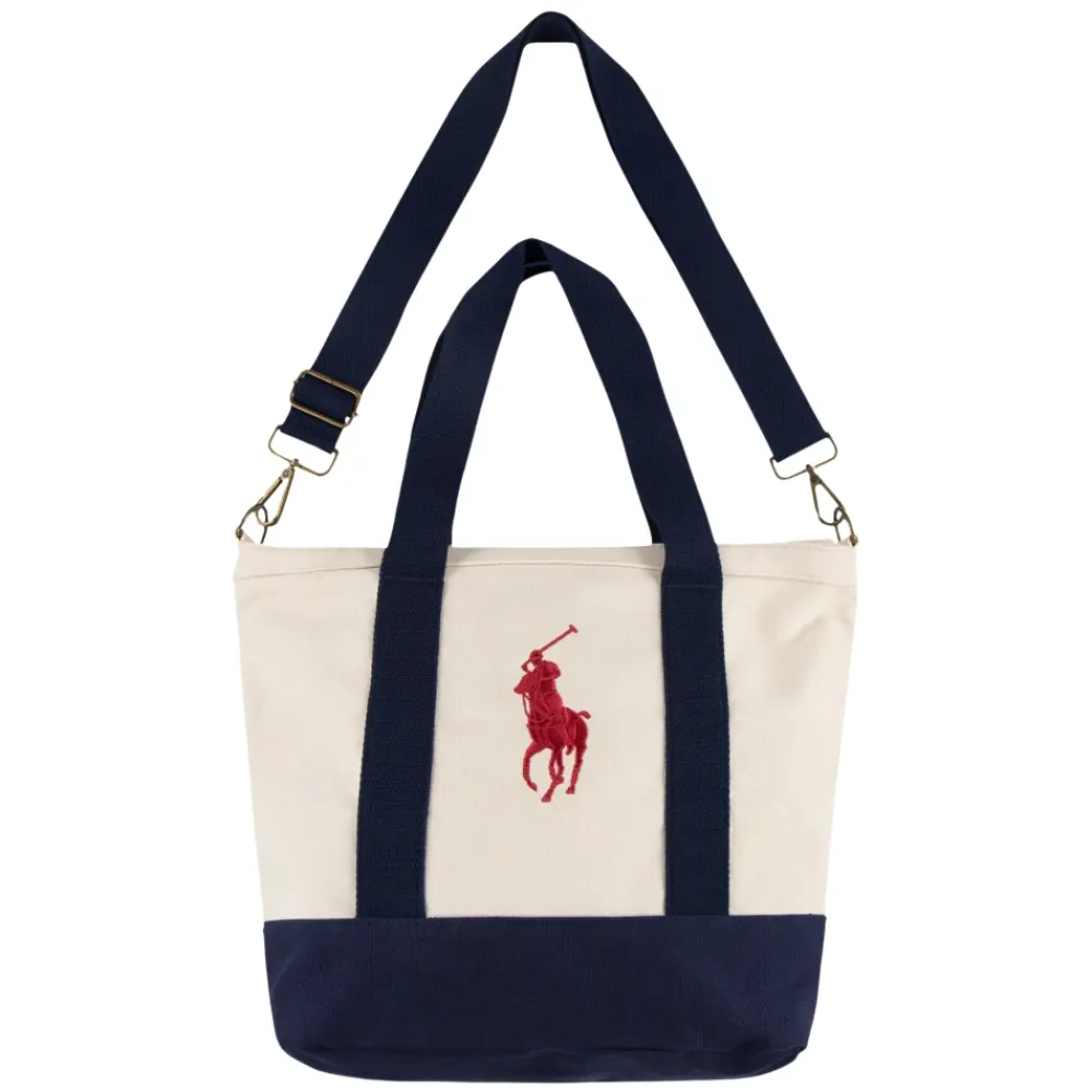 Kinder Polo Player Tote Tasche (B:43cm)>Ralph Lauren New