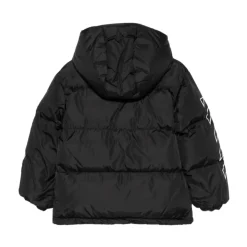 Kinder Kapuzen Daunenjacke Logo>Off White New