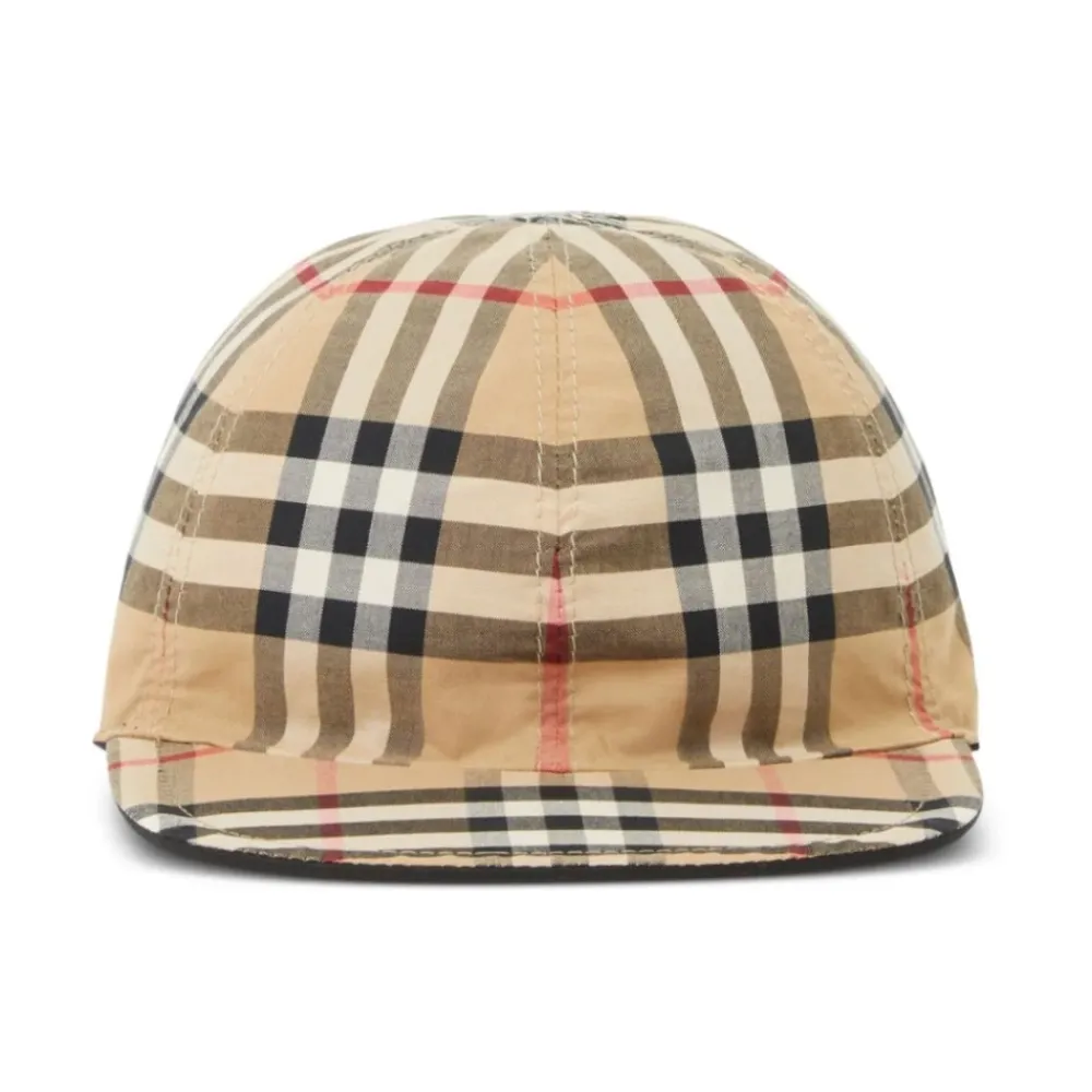 Kinder Wendbare Baumwollkappe>Burberry