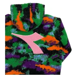Kinder Sherpa Kapuzenjacke Multicolor><noscript><img width=