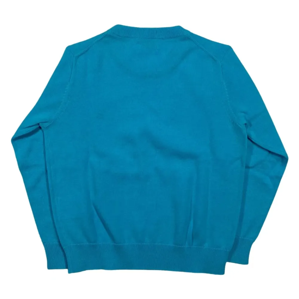 Kinder Türkiser Pullover mit Logo-Stickerei>Sun68 Discount