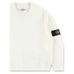 Klassischer Rundhalsausschnitt Strick Natur AW25><noscript><img width=