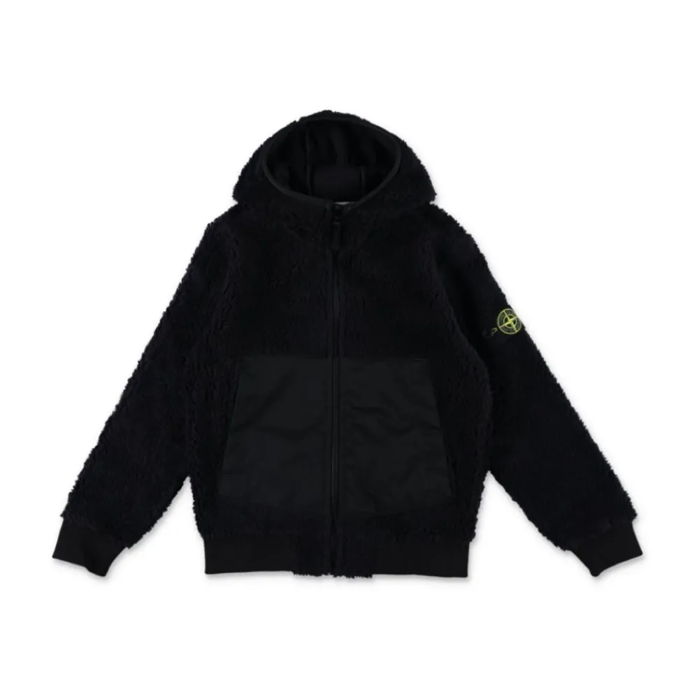 Kompass-Motiv er Sweater mit Fleece-Textur>Stone Island Online