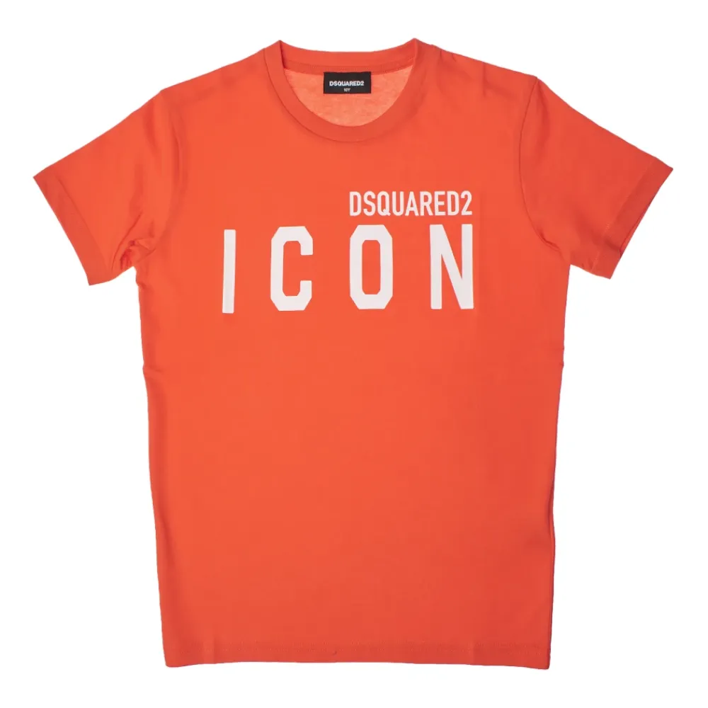Kurzarm Rundhals T-Shirt>Dsquared2 Hot