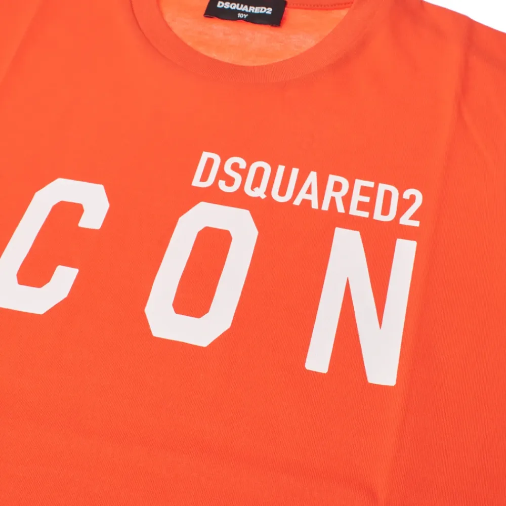 Kurzarm Rundhals T-Shirt>Dsquared2 Hot