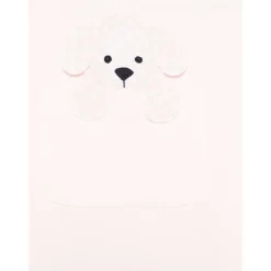 Kurzer Strampler mit Welpenmuster><noscript><img width=