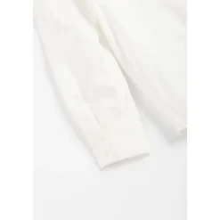 Langärmeliges Baumwollshirt mit Pailletten-Schleife><noscript><img width=