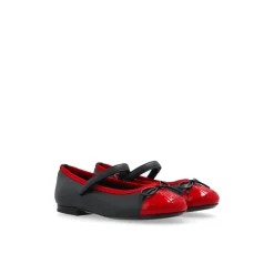 Lederballerinas mit Logo>Dolce & Gabbana Online