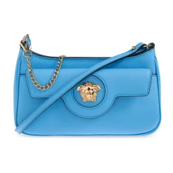 Leder-Schultertasche>Versace Sale