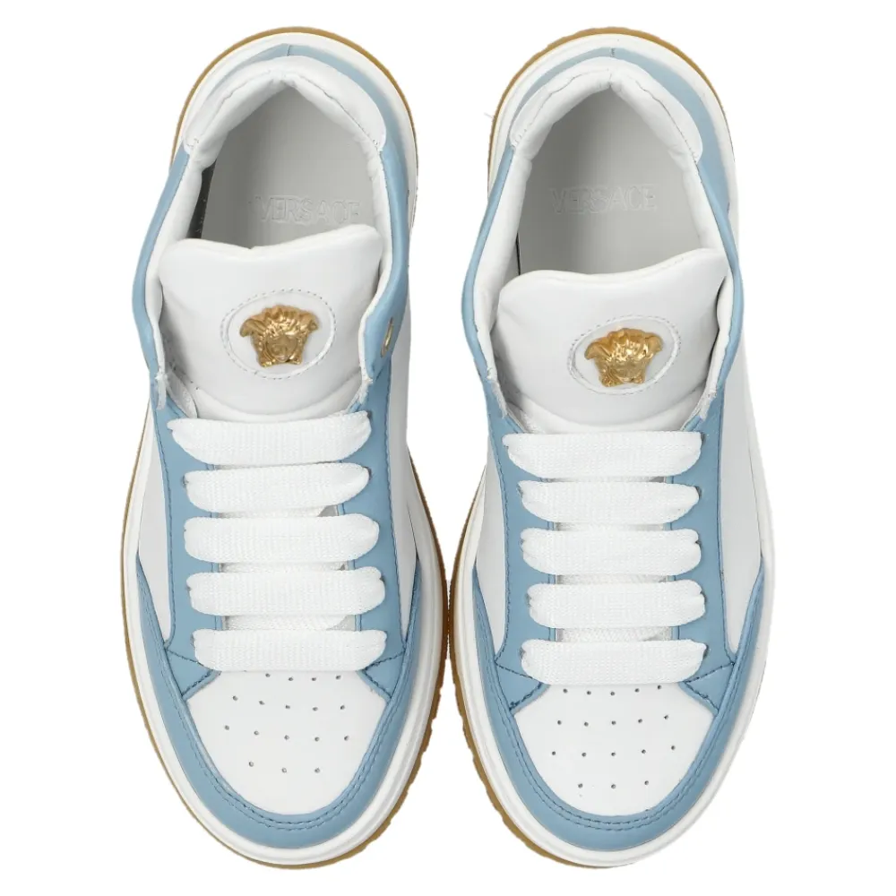 Leder-Sneakers>Versace