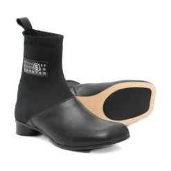 Leder-Stiefeletten>MM6 Maison Margiela Hot