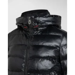 Leichte Daunenjacke mit abnehmbarer Kapuze><noscript><img width=