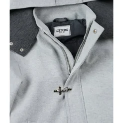 Leichte Jacke mit Kapuze und Metallhakenverschluss>Iceberg New