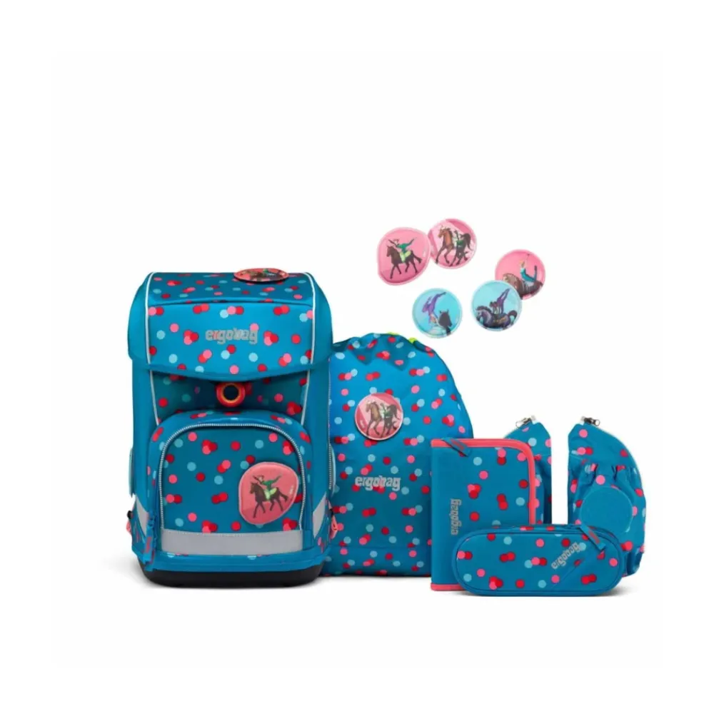 Leichtes Schulrucksack-Set>Ergobag Hot
