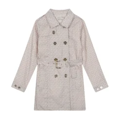 Logo Allover Trenchcoat>Michael Kors Outlet