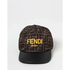 Logo Baseball Cap Stilvolles Praktisches Accessoire>Fendi New