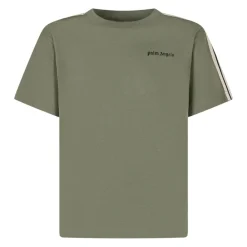 Logo Baumwolljersey T-Shirt>Palm Angels Online