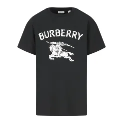 Logo Baumwoll-T-Shirt>Burberry Hot