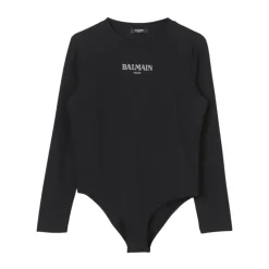 Logo Kinder Bodysuit Baumwolle>Balmain Best