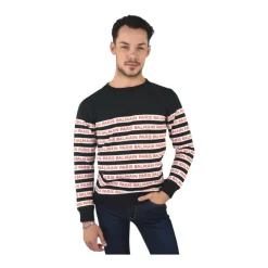 Logo Let Rundhals-Sweatshirt>Balmain Hot