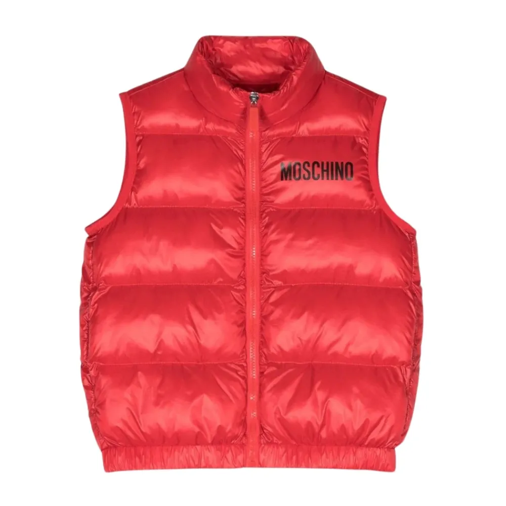Logo Padded Vest>Moschino Outlet