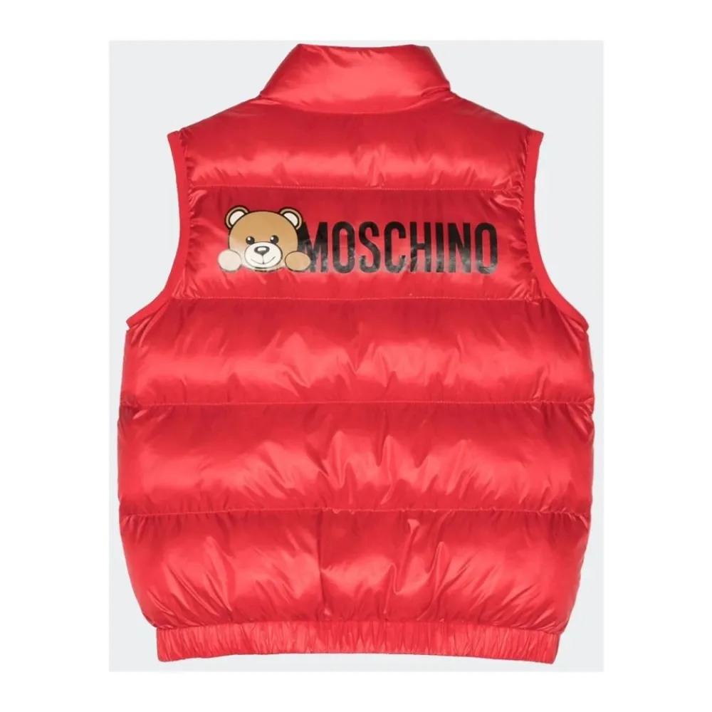 Logo Padded Vest>Moschino Outlet