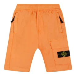 Logo Patch Cargo Shorts>Stone Island
