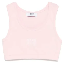 Logo Patch Elastisches Top>MSGM Sale