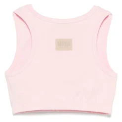 Logo Patch Elastisches Top>MSGM Sale