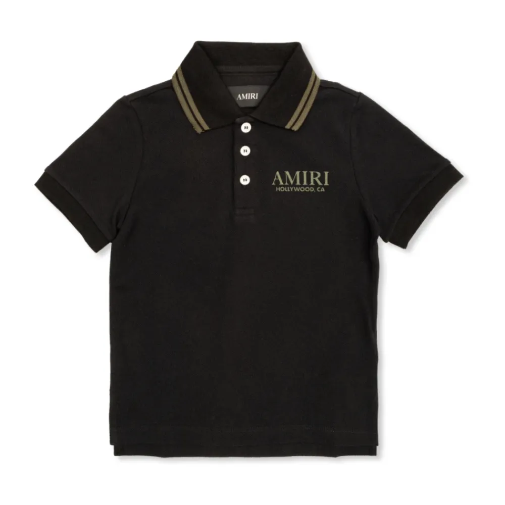 Logo Print Polo>Amiri Best