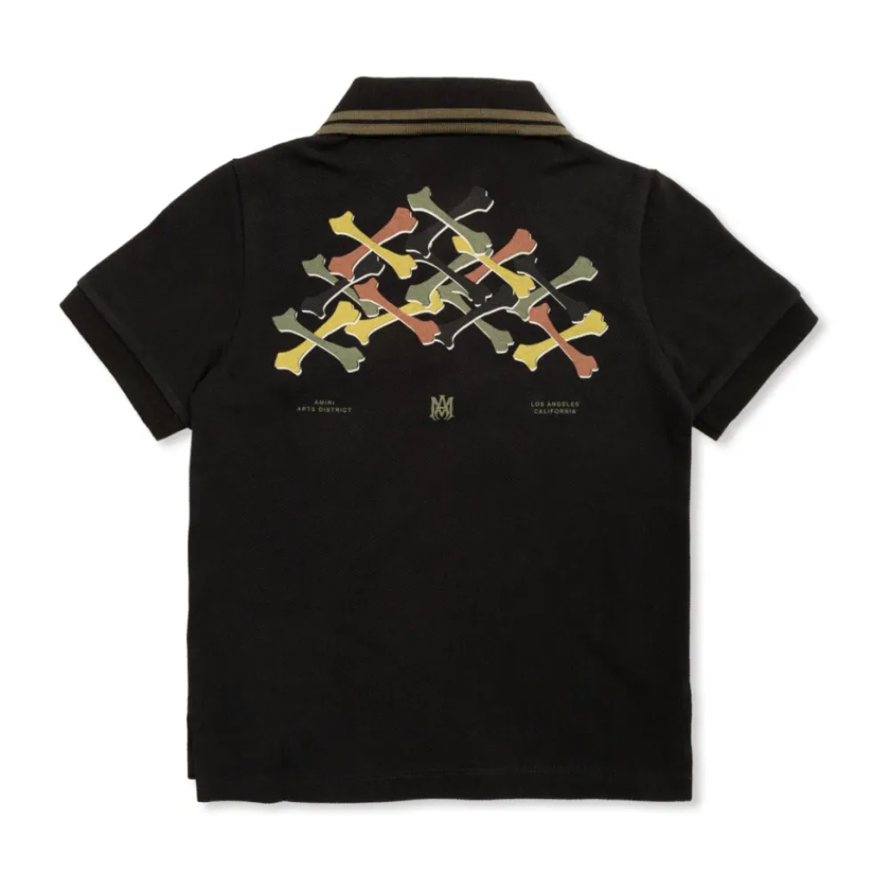 Logo Print Polo>Amiri Best
