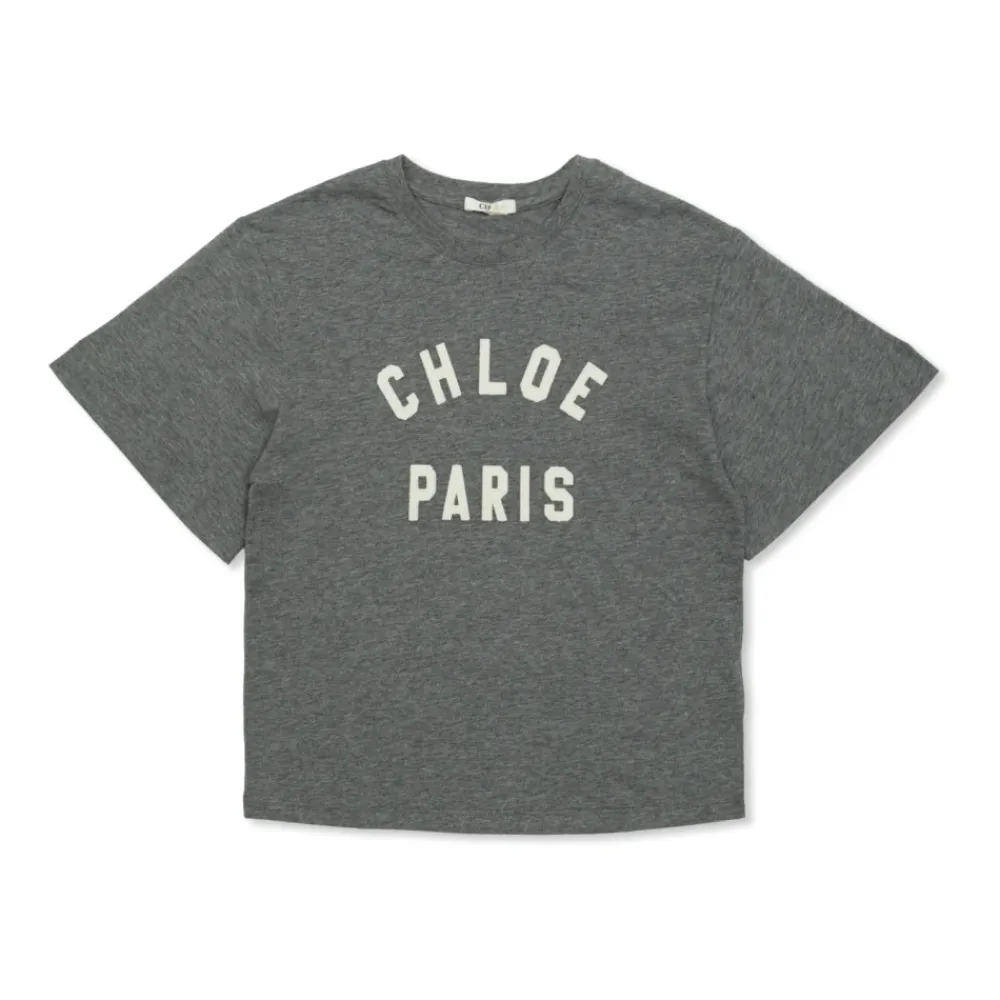 Logo T-Shirt>Chloé New