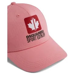 Logo-Bestickte Baumwollkappe>Dsquared2 New
